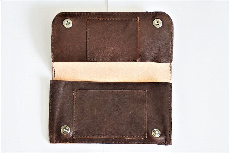 blague &agrave; tabac cuir personnalisable