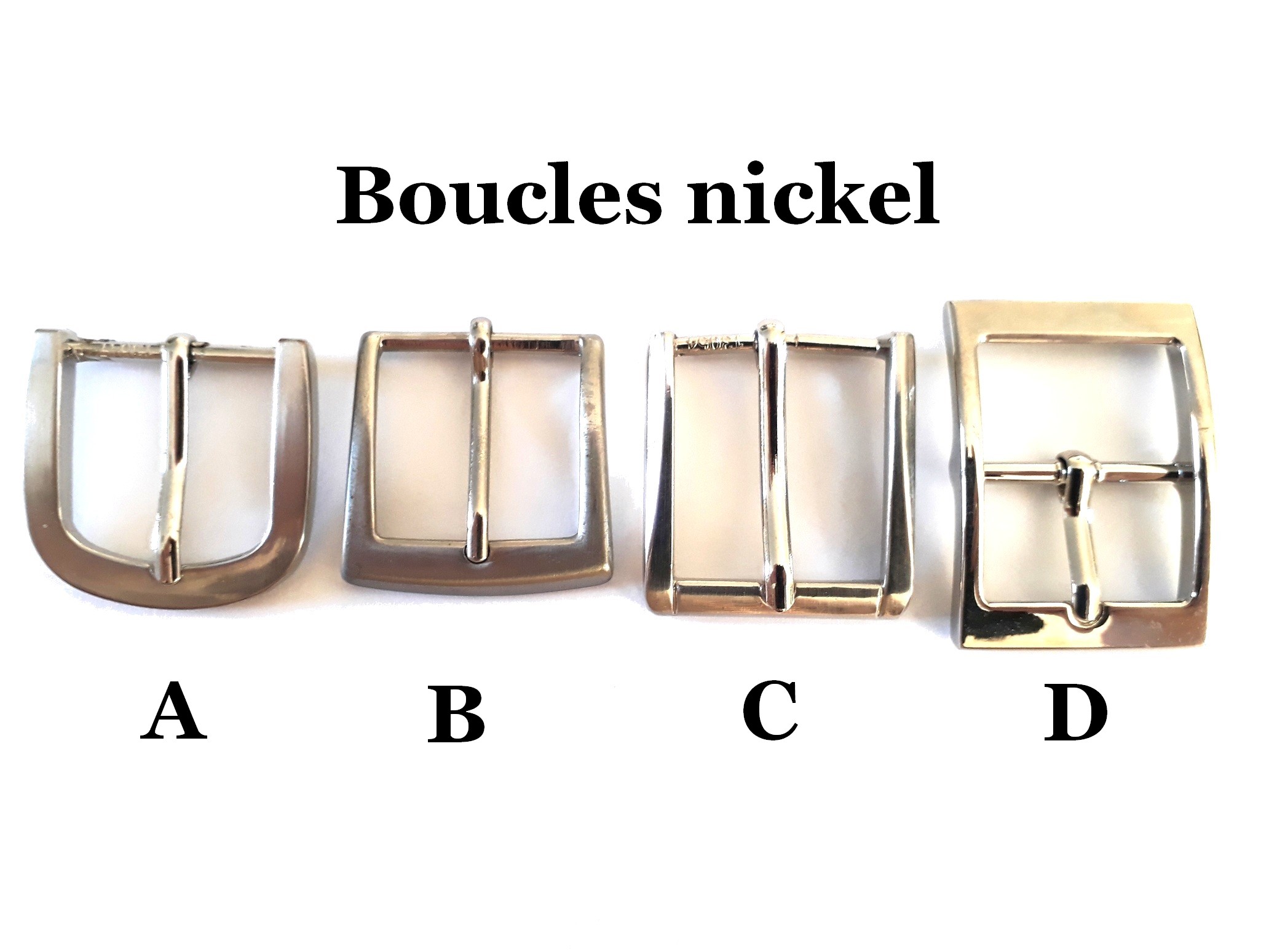 Boucles nickel