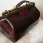 handgjord vintage resväska